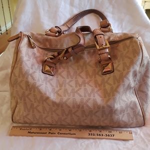 Huge Michael Kors carry satchel